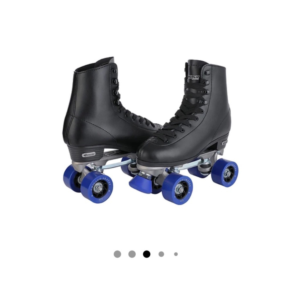 Size 10 Chicago Men's Rink Skate, Black